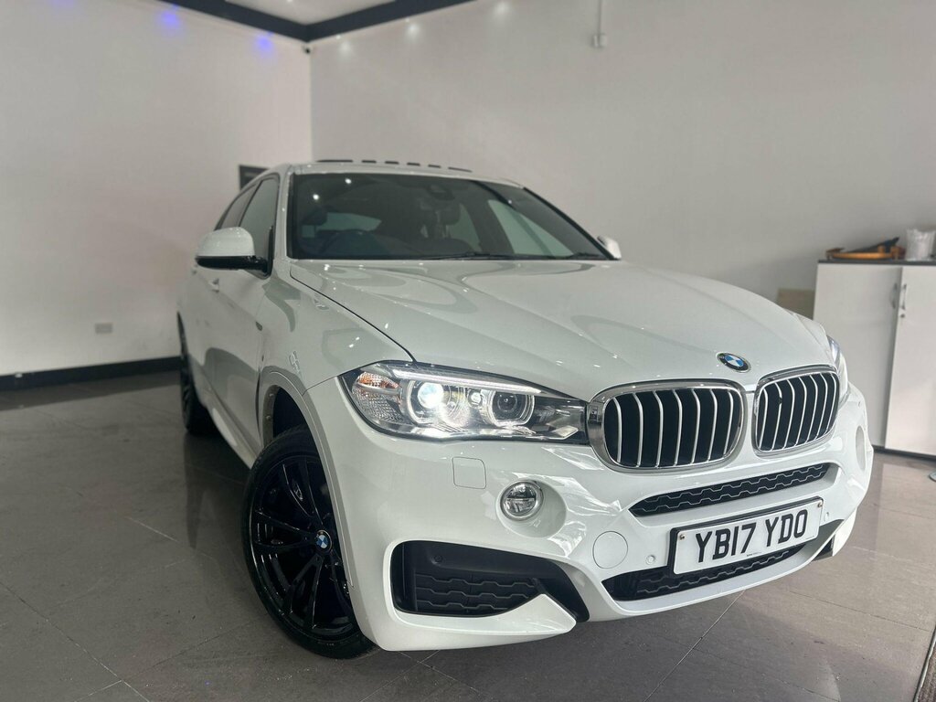 BMW X6 3.0 40D M Sport Xdrive Euro 6 Ss White #6