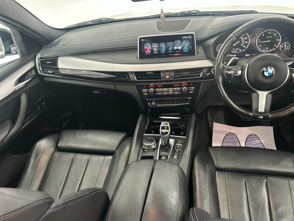 BMW X6 Xdrive30d M Sport White #19