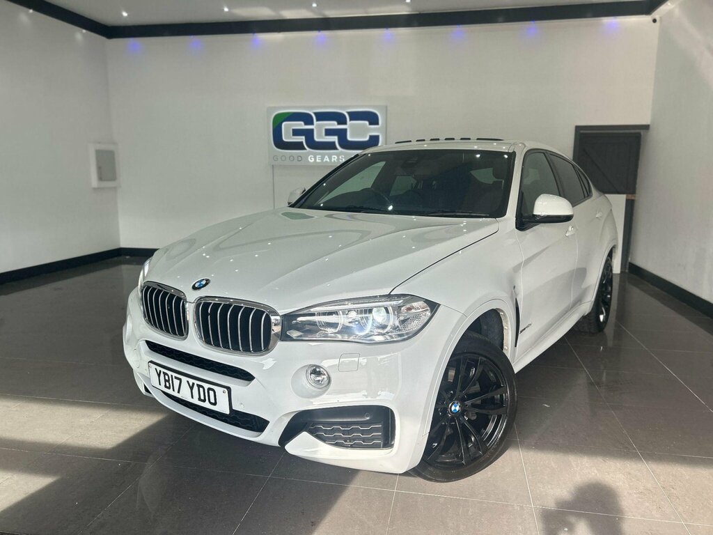 BMW X6 3.0 40D M Sport Xdrive Euro 6 Ss White #5