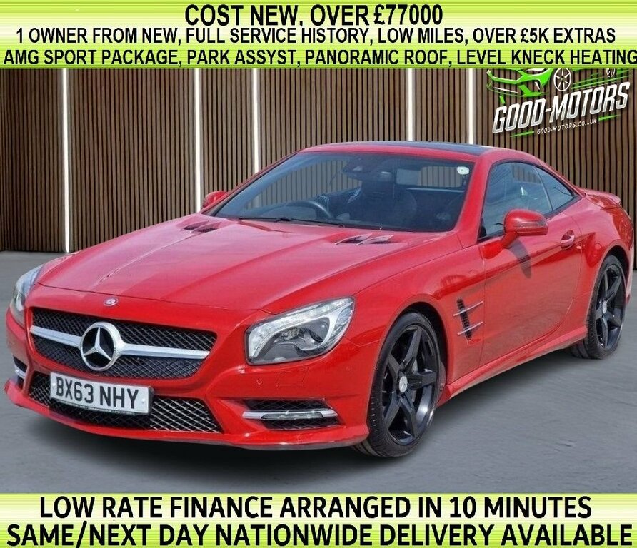 Mercedes-Benz SL Class 3L Amg Sport Red