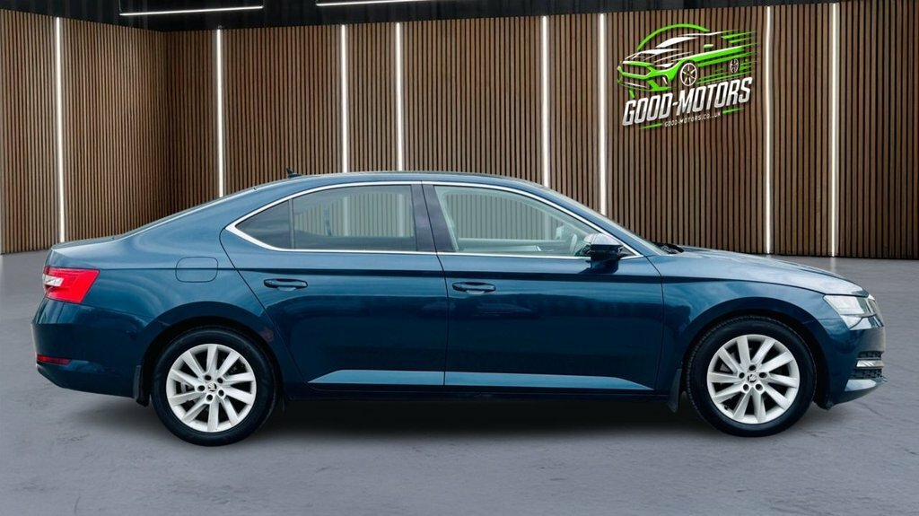 Skoda Superb 1.6L Se Technology Blue #4
