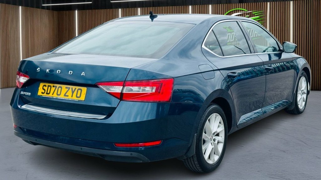 Skoda Superb 1.6L Se Technology Blue #5