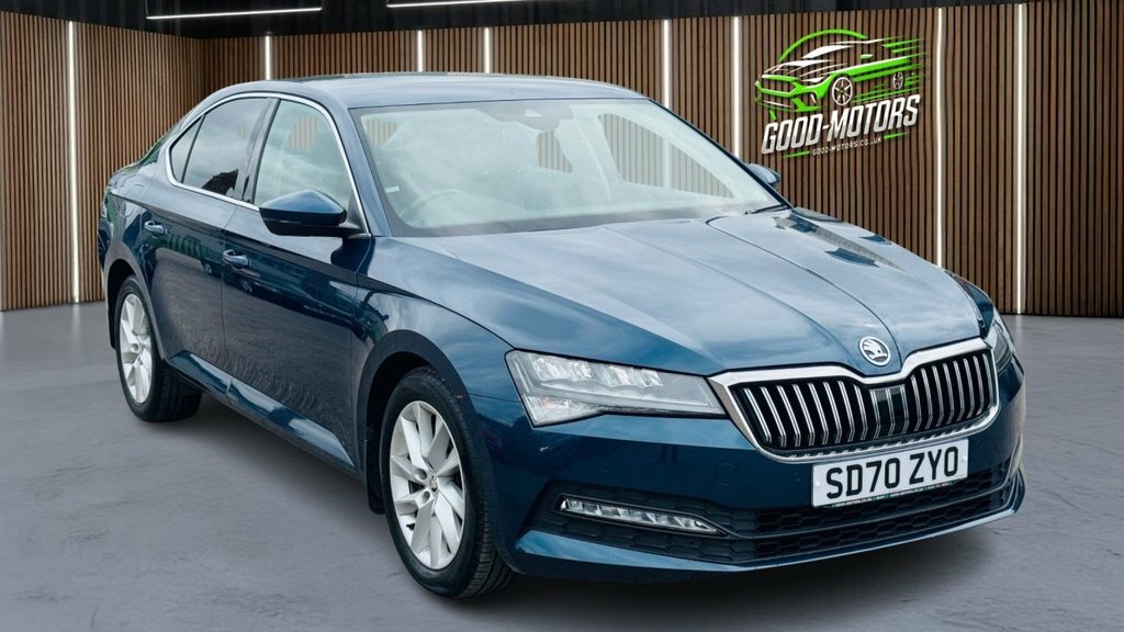 Skoda Superb 1.6L Se Technology Blue #3
