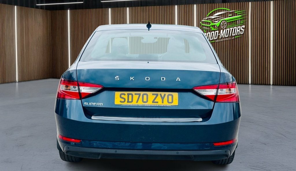 Skoda Superb 1.6L Se Technology Blue #6