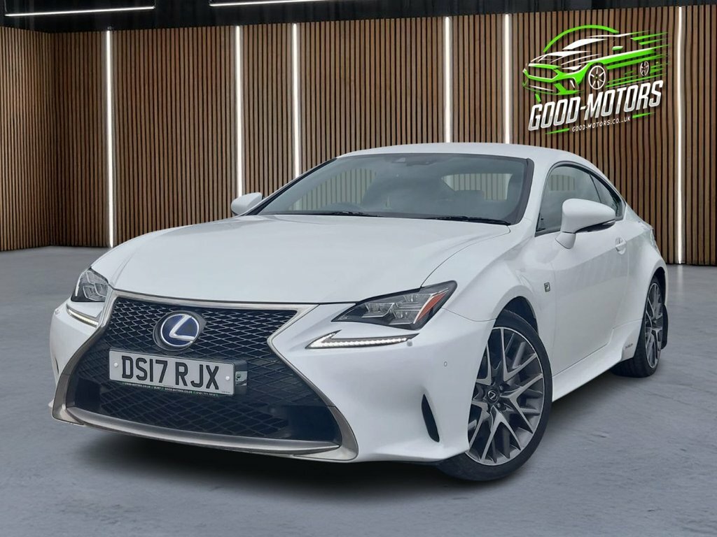 Lexus RC 2L F Sport White