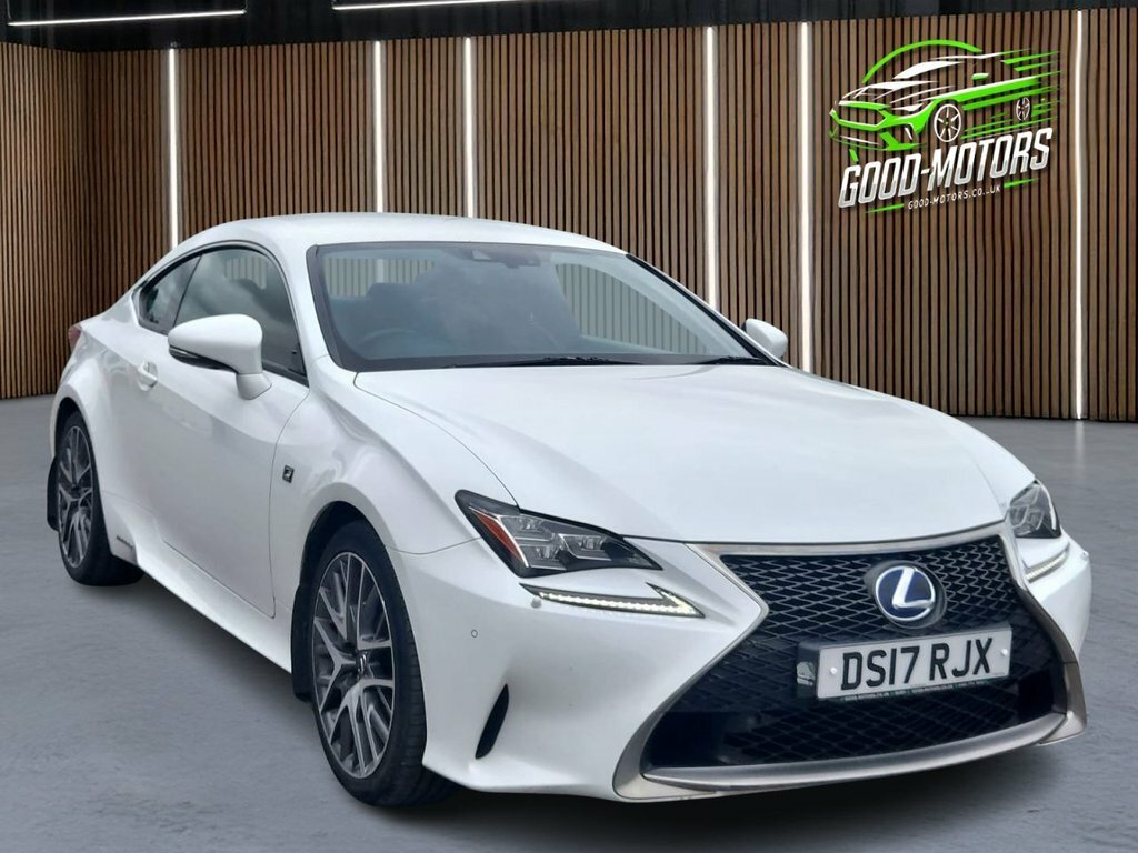 Lexus RC 2L F Sport White #4