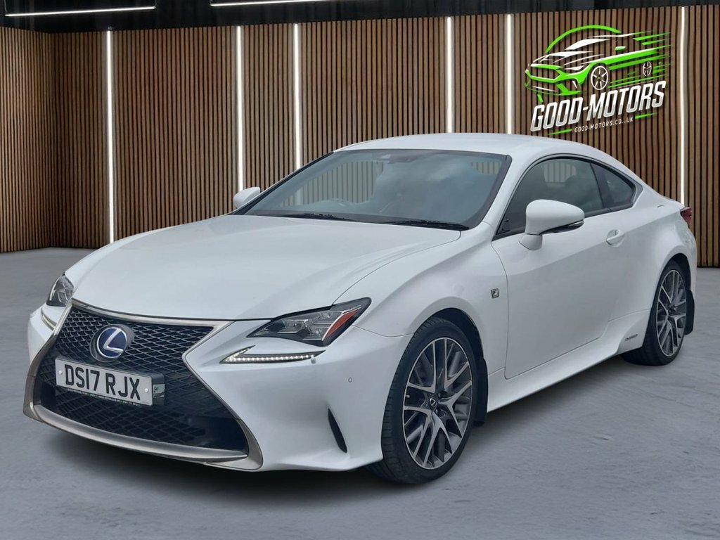 Lexus RC 2L F Sport White #2