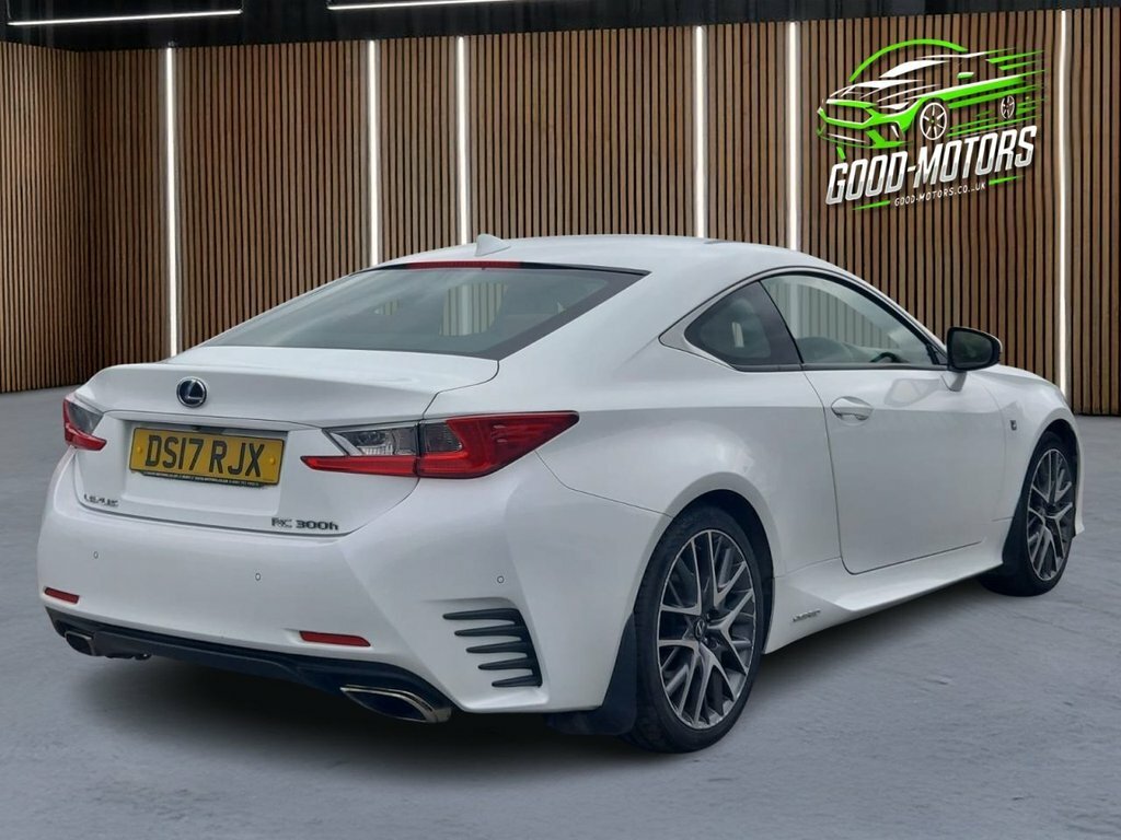 Lexus RC 2L F Sport White #6
