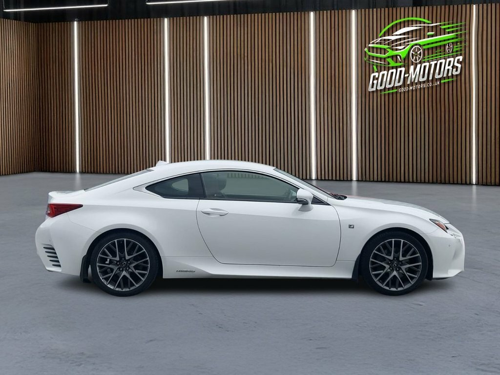 Lexus RC 2L F Sport White #5