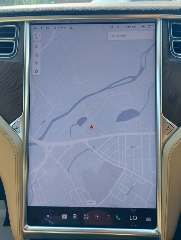 Tesla Model S Model S 100D Blue #38