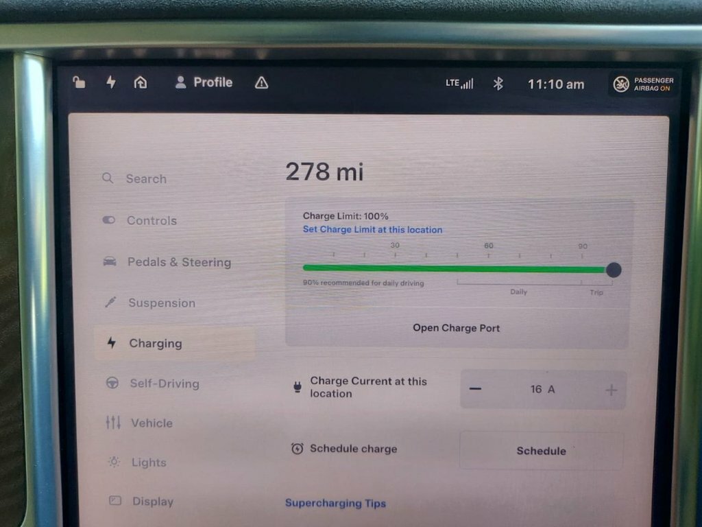 Tesla Model S Model S 100D Blue #44
