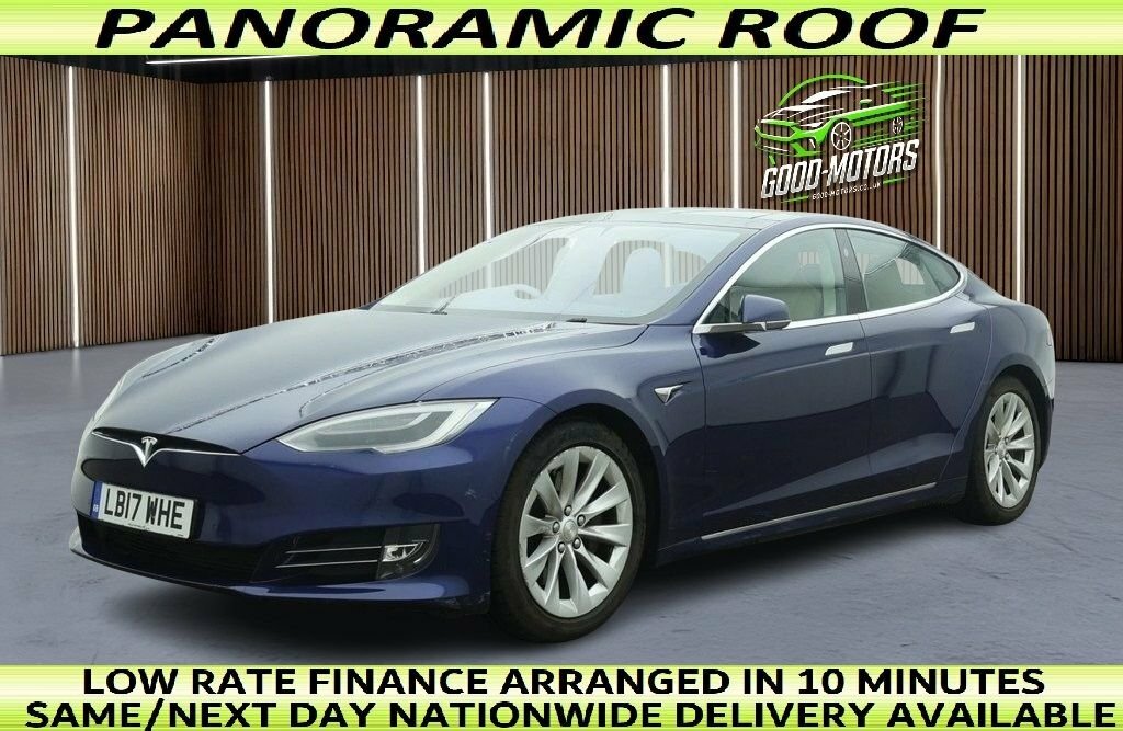 Tesla Model S Hatchback Blue
