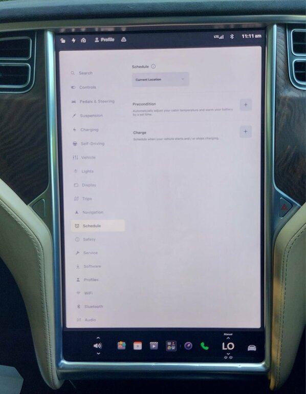 Tesla Model S Model S 100D Blue #50