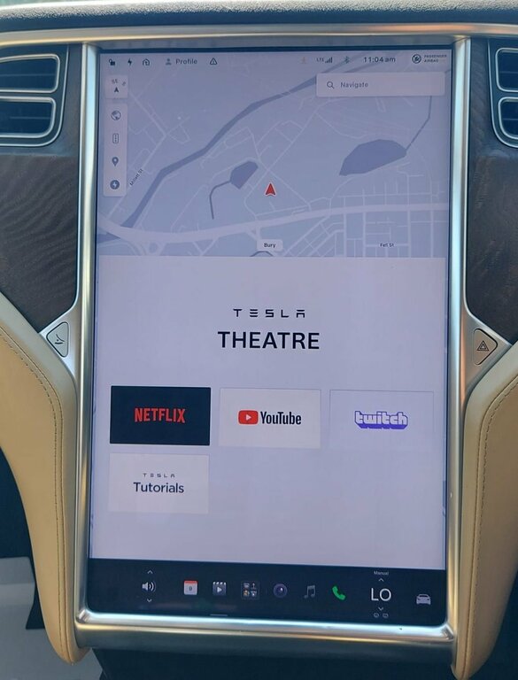 Tesla Model S Model S 100D Blue #39