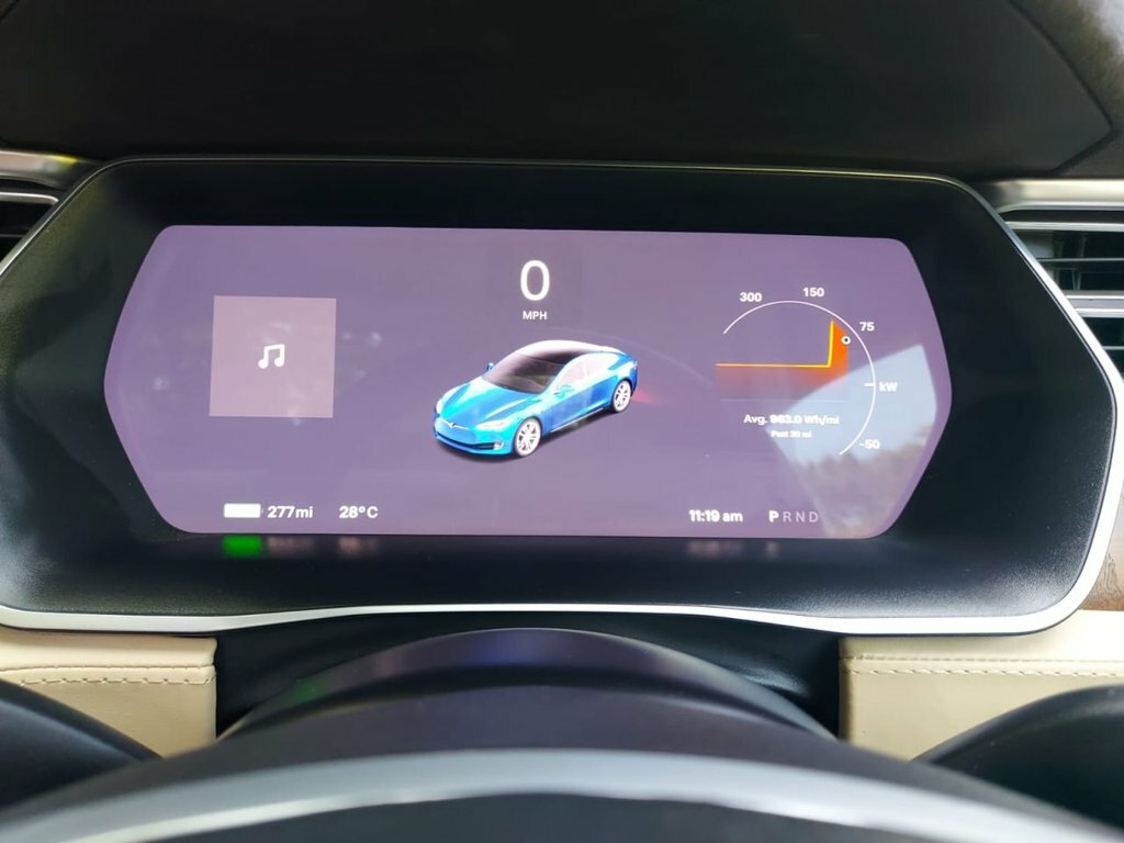 Tesla Model S Model S 100D Blue #32
