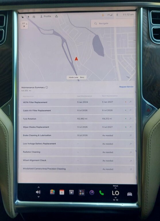 Tesla Model S Model S 100D Blue #52