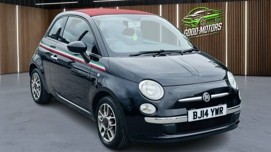Fiat 500C Convertible Black #2