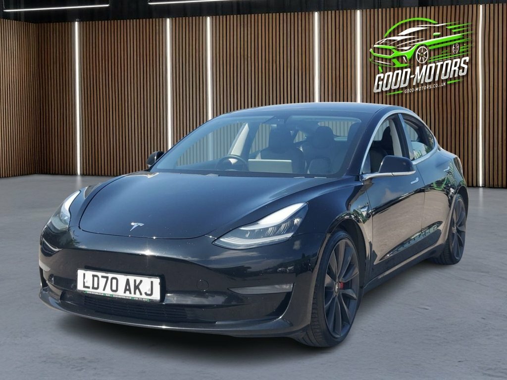Tesla Model 3 Saloon LD70AKJ Black #3