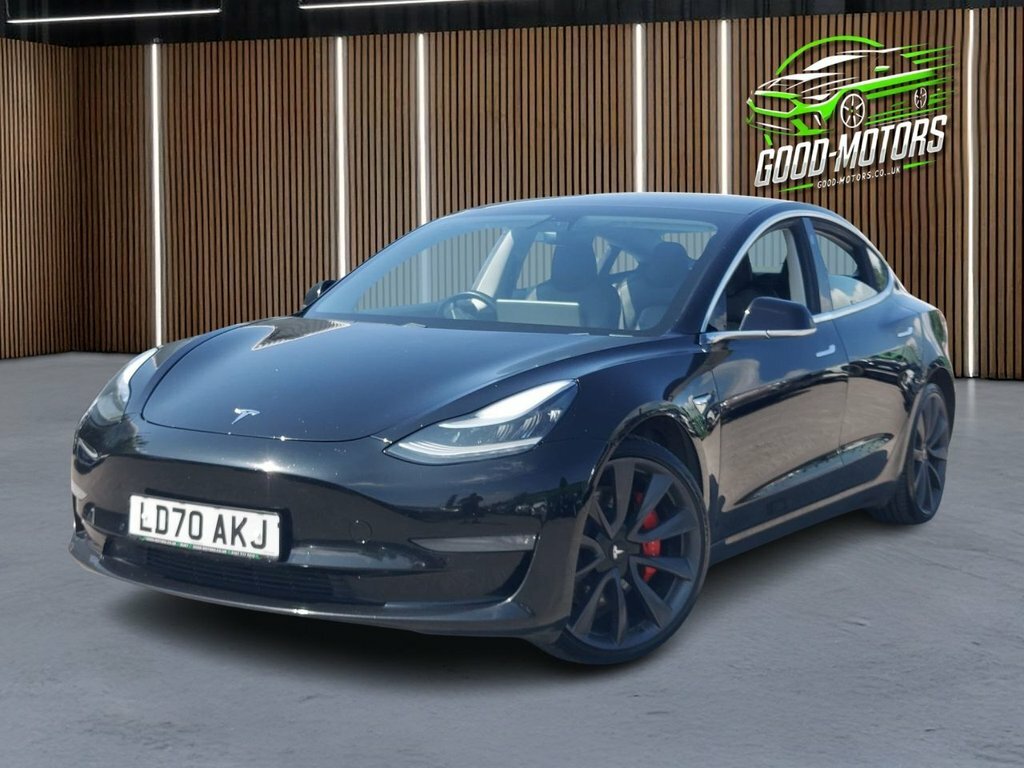 Tesla Model 3 Saloon LD70AKJ Black #2