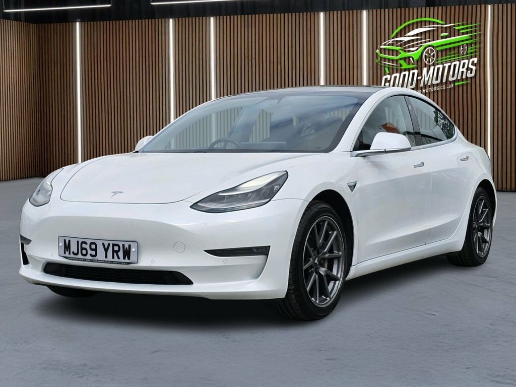 Tesla Model 3 Saloon MJ69YRW White #3