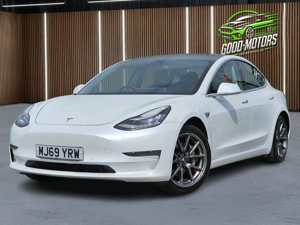 Tesla Model 3 Saloon MJ69YRW White #2