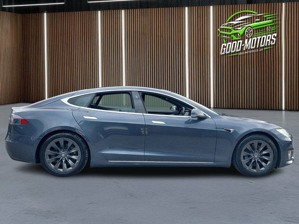 Tesla Model S Hatchback Grey #6