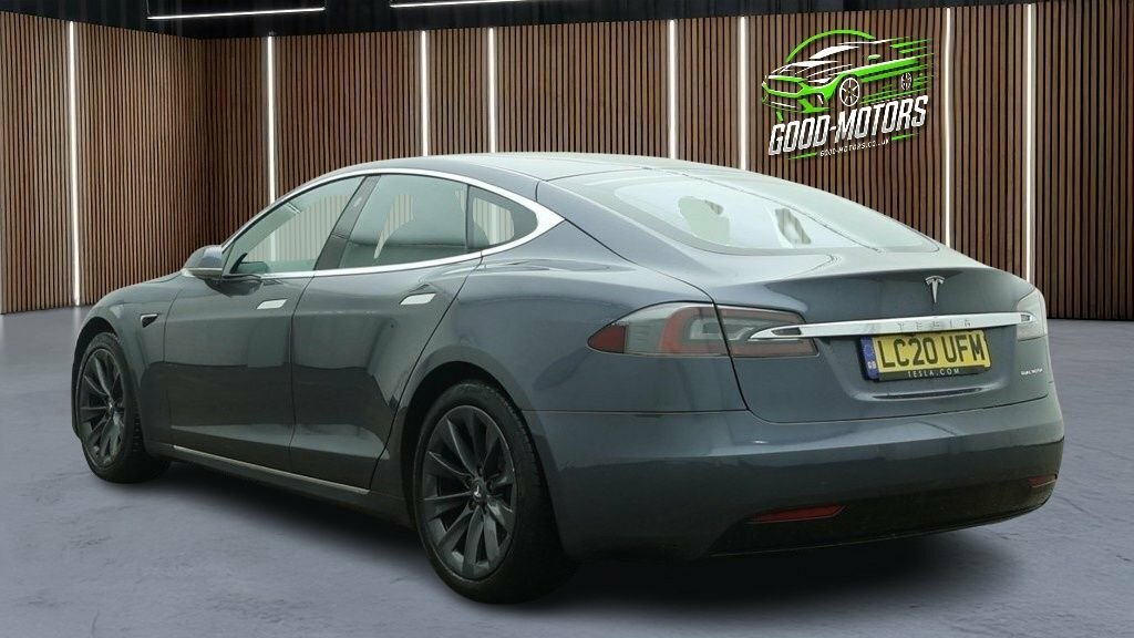 Tesla Model S Hatchback Grey #5