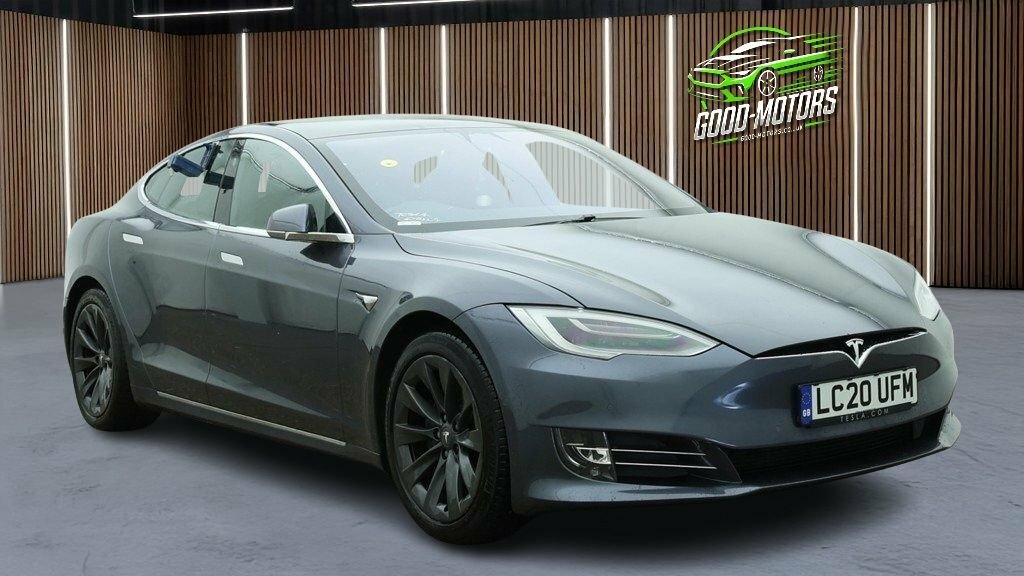 Tesla Model S Hatchback Grey #2