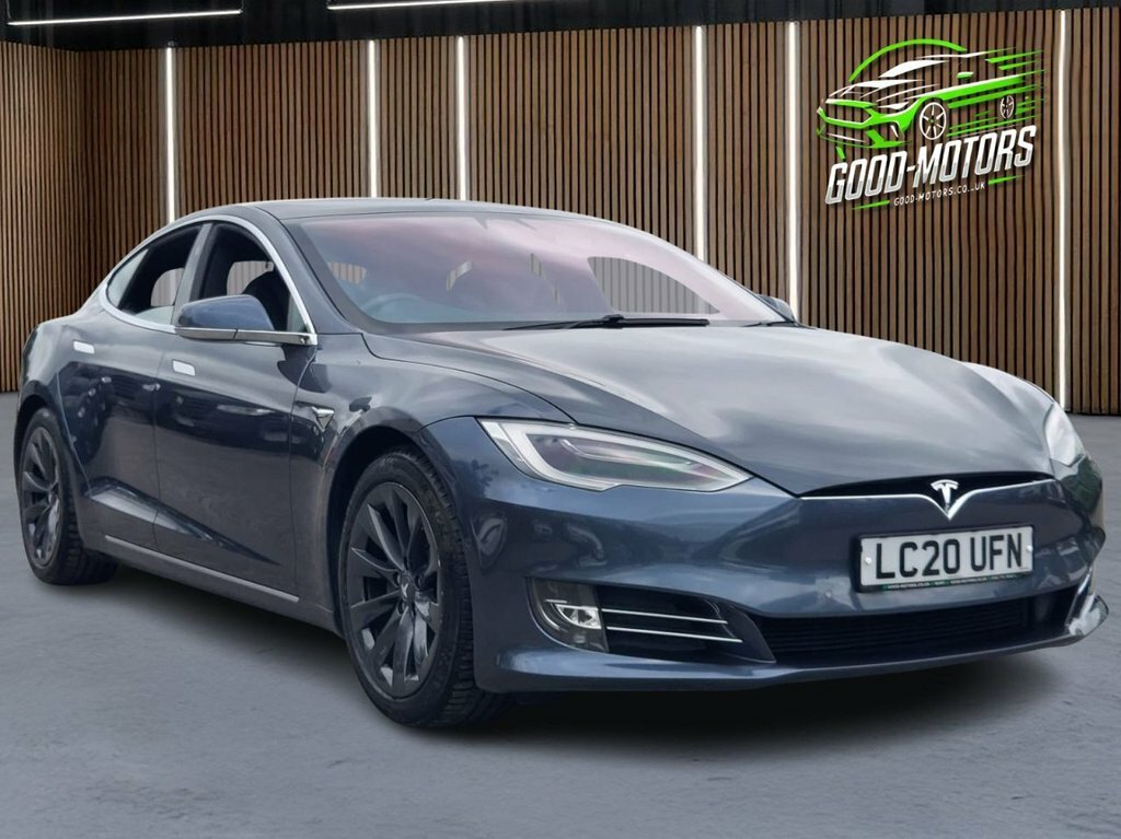 Tesla Model S Hatchback Grey #5
