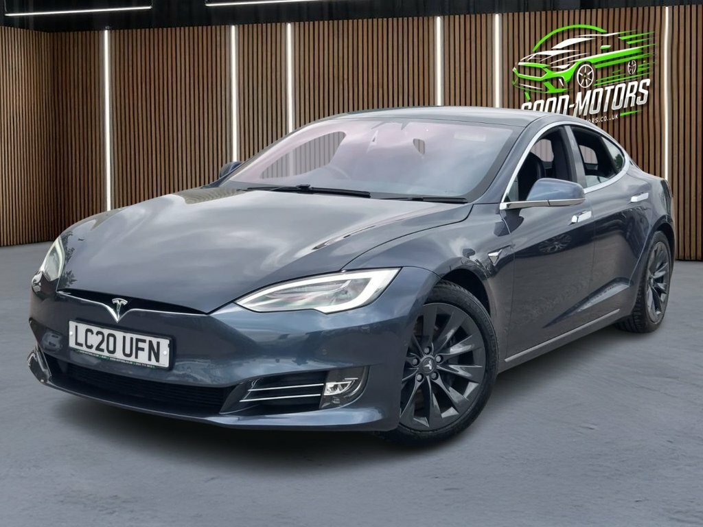 Tesla Model S Hatchback Grey #3