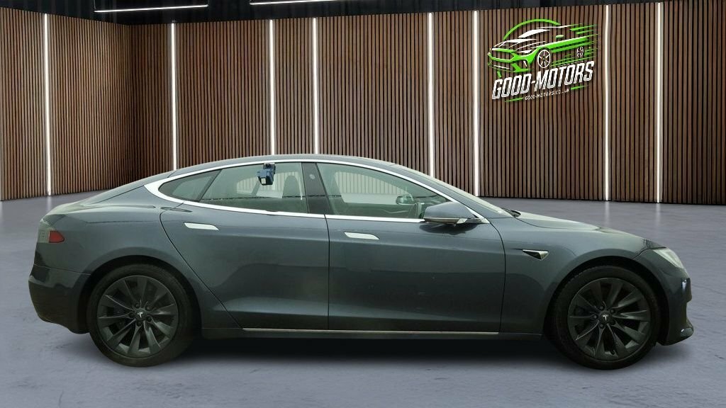 Tesla Model S Hatchback Grey #3