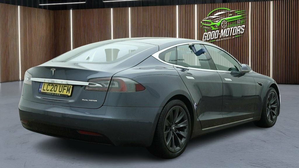Tesla Model S Hatchback Grey #4