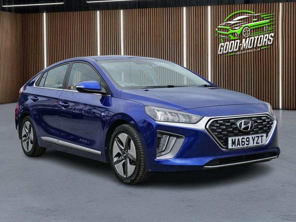 Hyundai Ioniq Hatchback MA69YZT Blue #3
