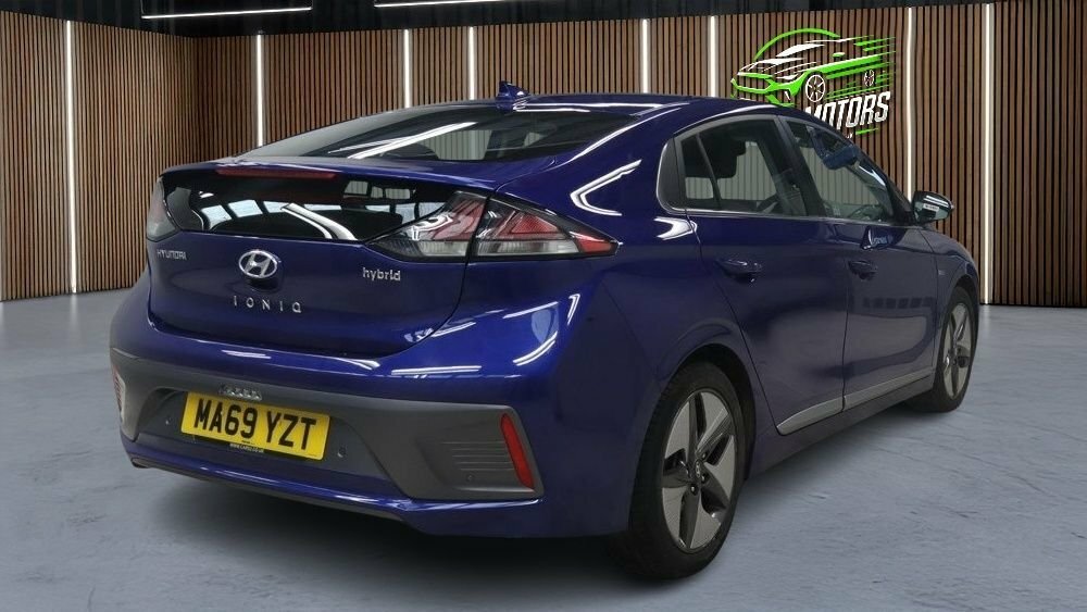 Hyundai Ioniq Hatchback Blue #4