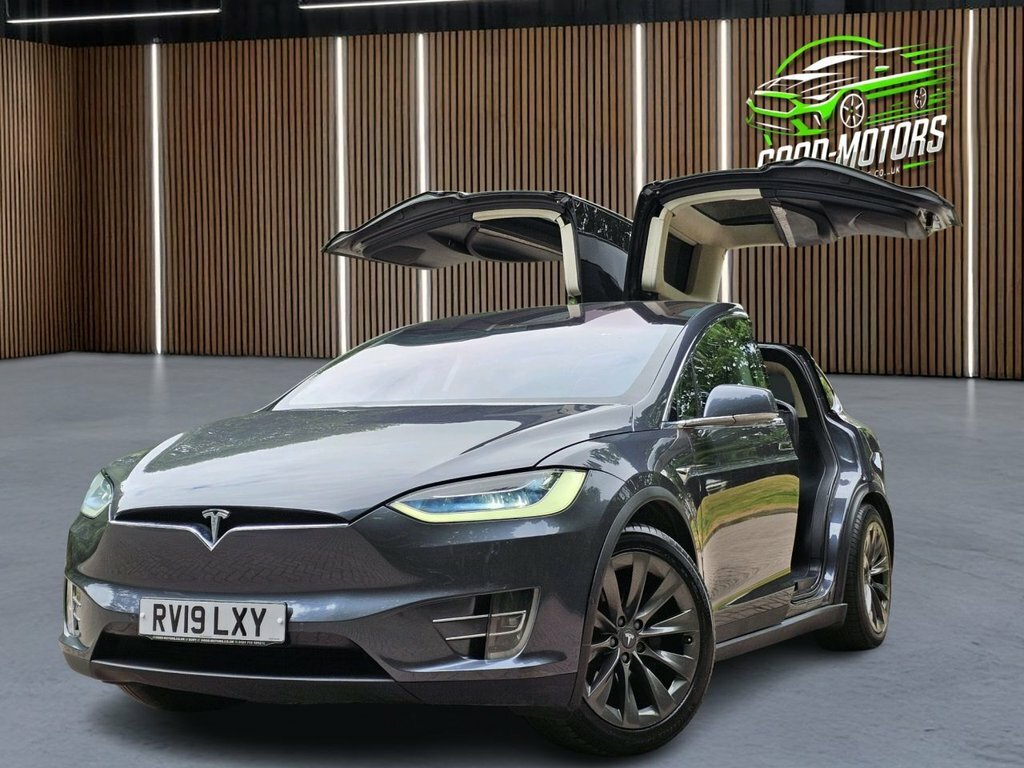Tesla Model X Suv Grey #2