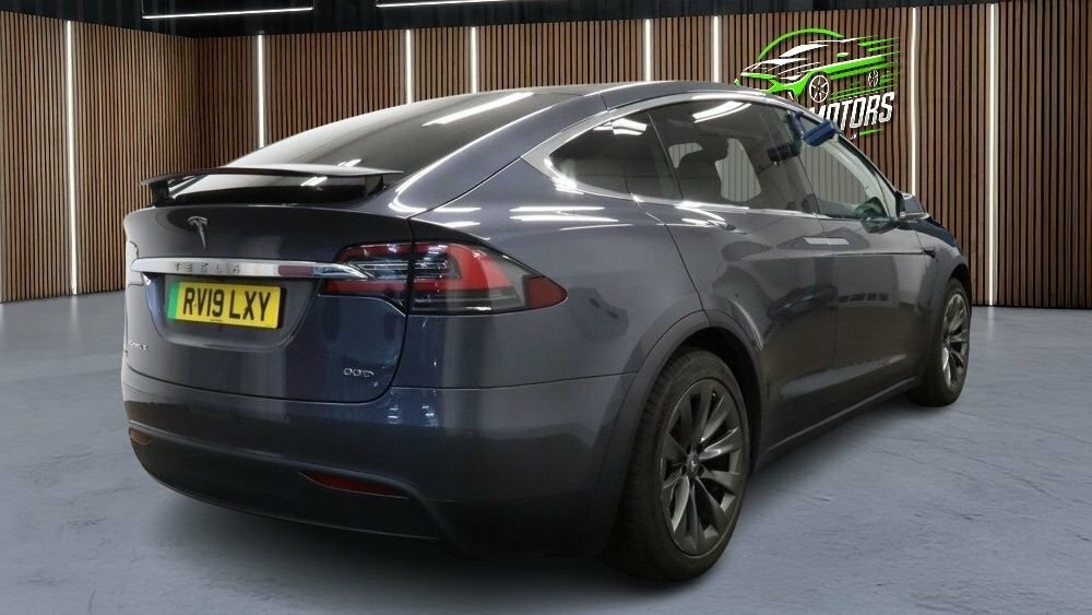 Tesla Model X Suv Grey #4