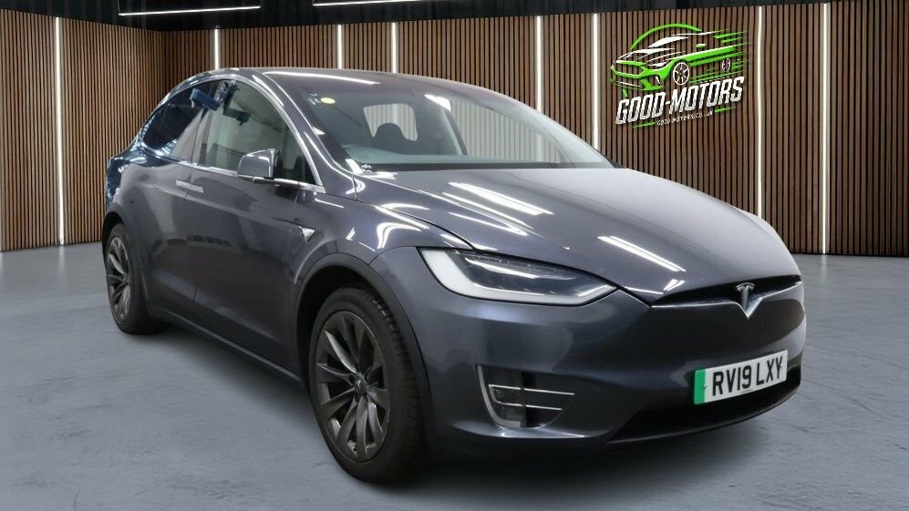 Tesla Model X Suv Grey #2