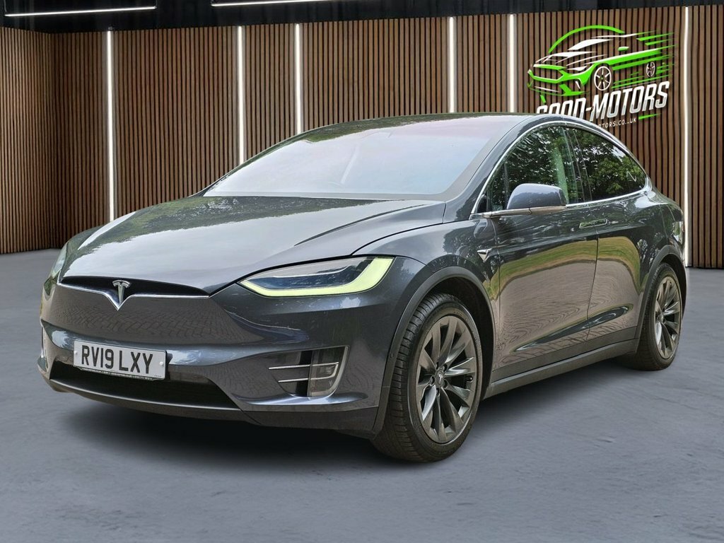 Tesla Model X Suv Grey #5
