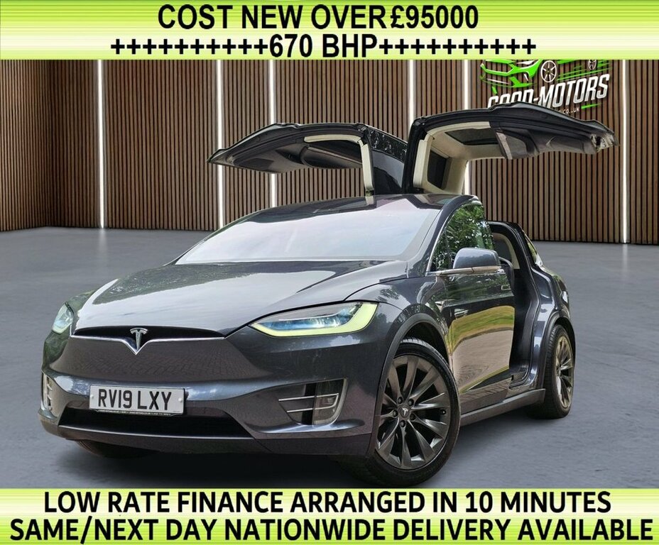 Tesla Model X Suv Grey
