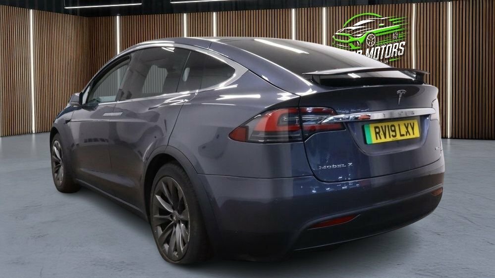 Tesla Model X Suv Grey #5