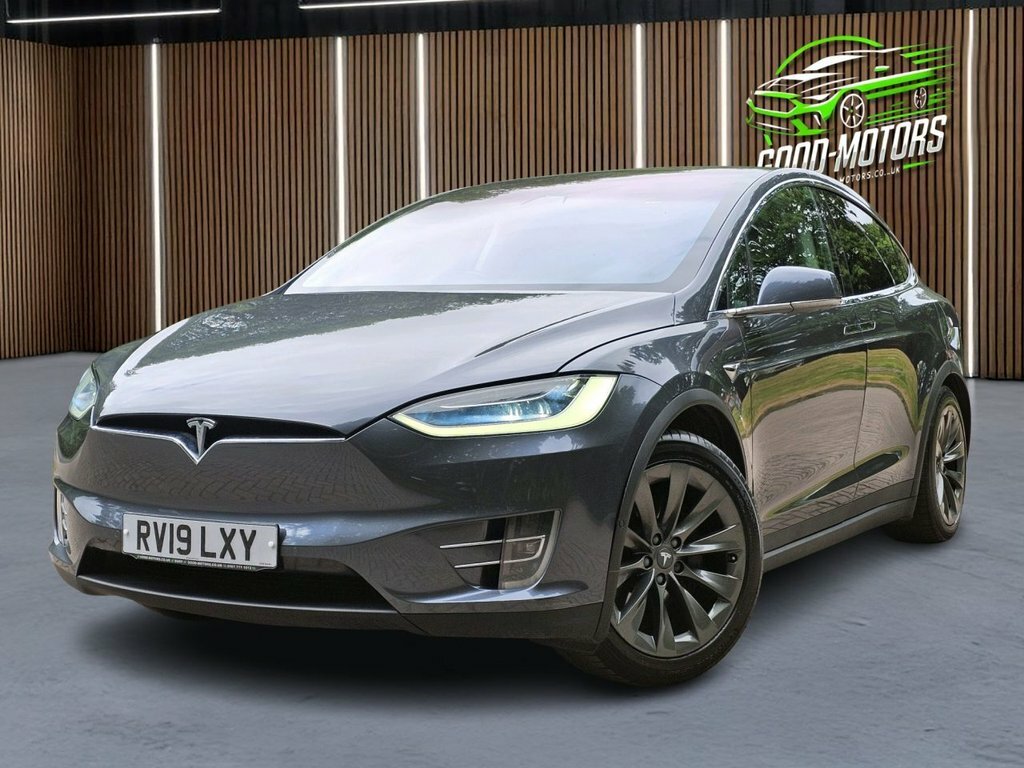 Tesla Model X Suv Grey #4