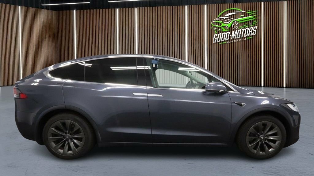 Tesla Model X Suv Grey #3