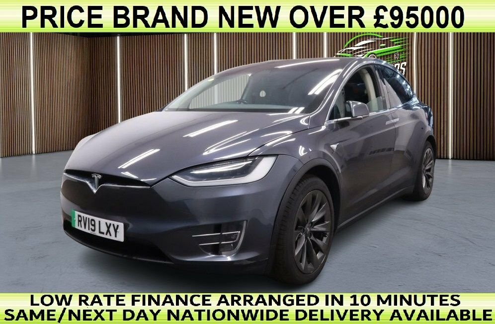 Tesla Model X Suv Grey