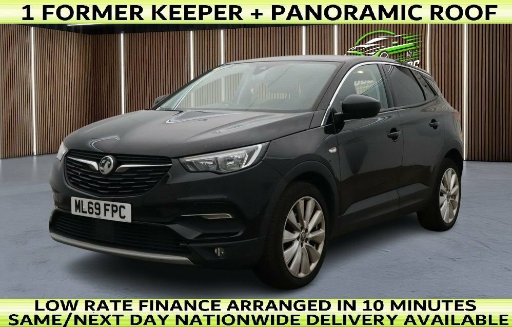 Vauxhall Grandland X 1.2L Elite Nav Black