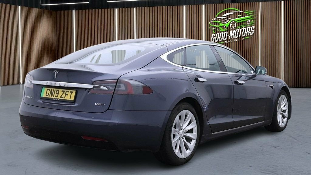 Tesla Model S Hatchback Grey #4