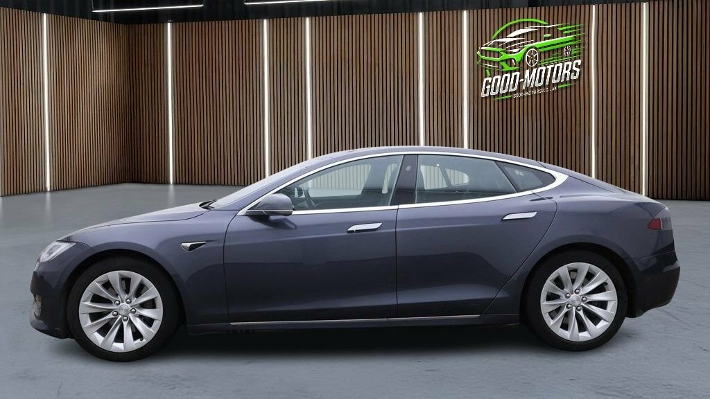 Tesla Model S Hatchback Grey #6