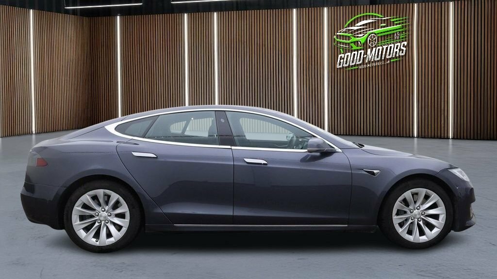 Tesla Model S Hatchback Grey #3