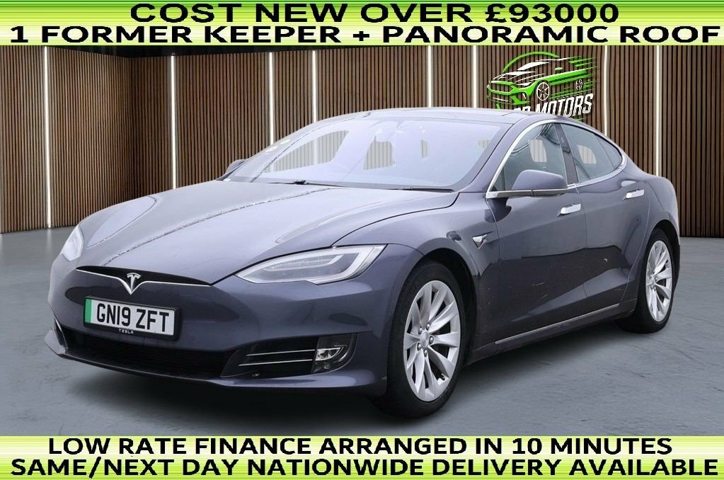 Tesla Model S Hatchback Grey