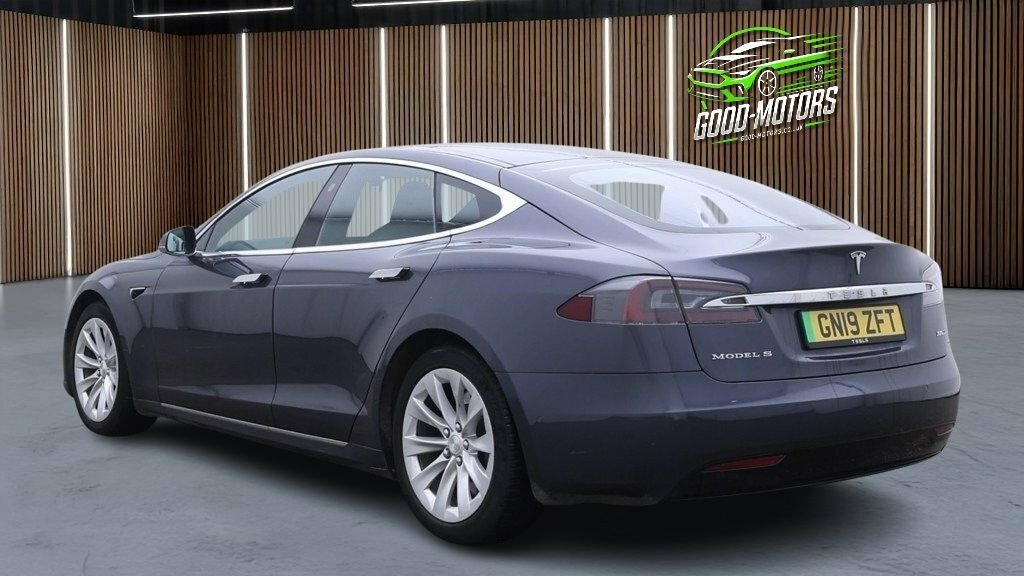 Tesla Model S Hatchback Grey #5