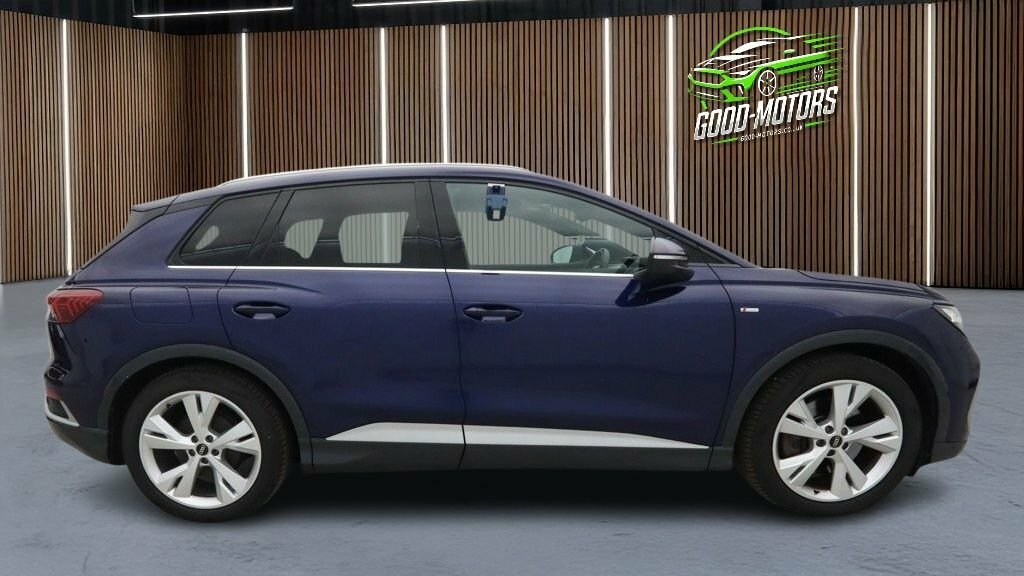 Audi Q4 E Tron Suv Blue #3